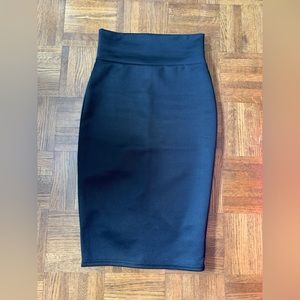 Black Pencil Skirt XS Urban Planet BRAND NEW